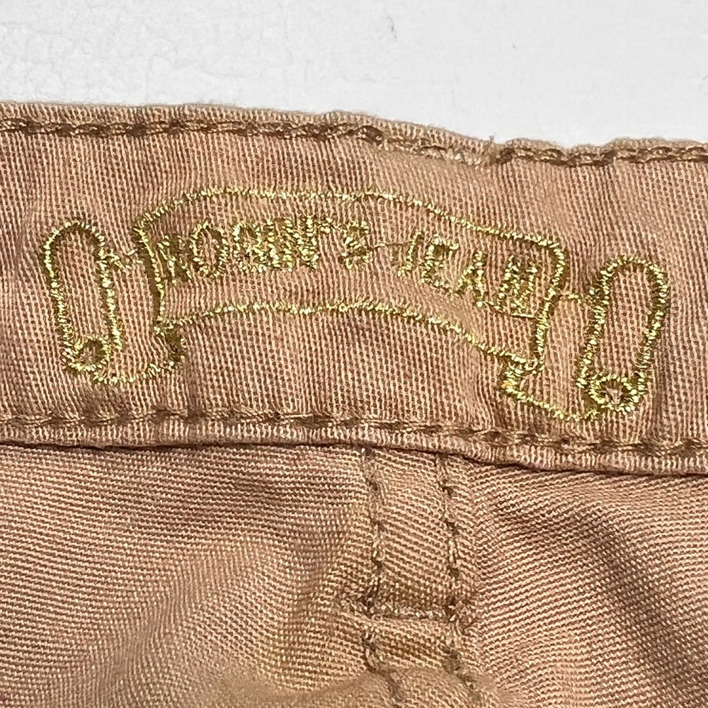 Robins Jean Women Pants 34 Taupe Slim Bootcut Studded USA MSRP $498 New Defects - Picture 14 of 16